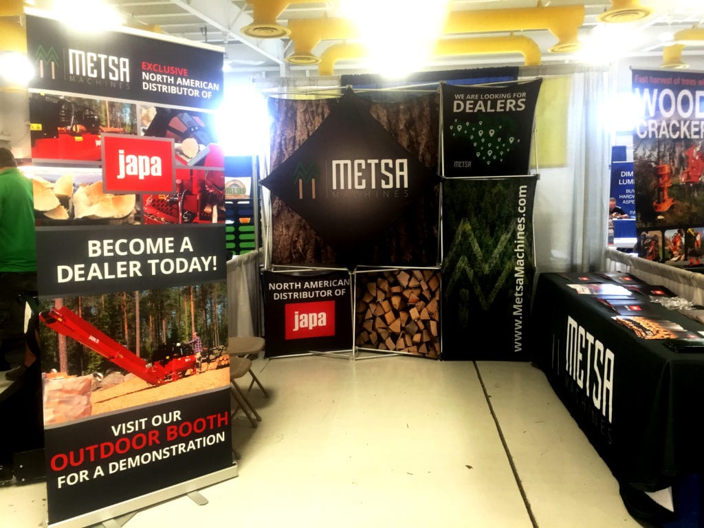 metsa trade show booth